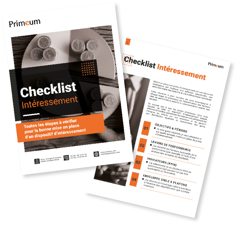 Visuel Checklist Intéressement